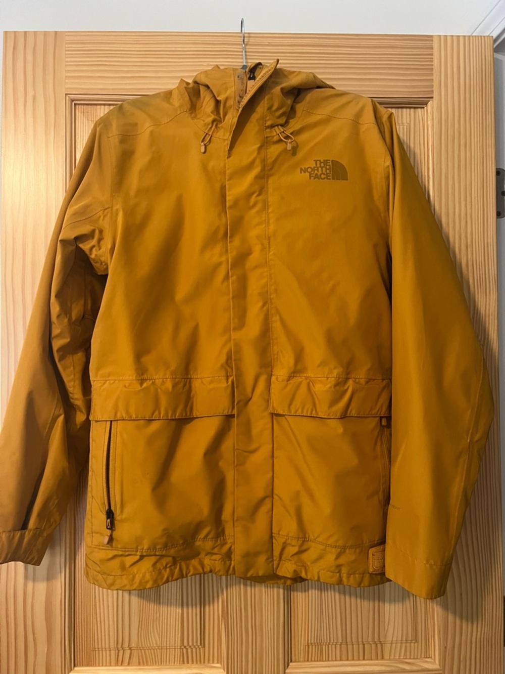 The North Face Men's Mustard Yellow 2 Piece Jacket